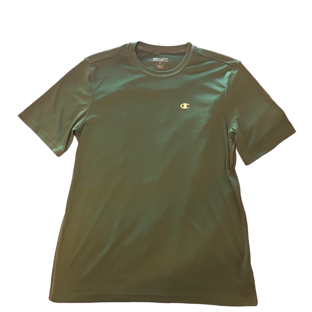 CHAMPION ATHLETIC CLASSIC TEE MENS MEDIUM GREEN